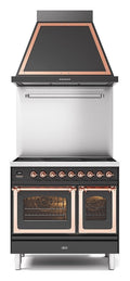 ILVE PD09N Nostalgie Cucina da accosto cm 90 configurabile - inox o colorato