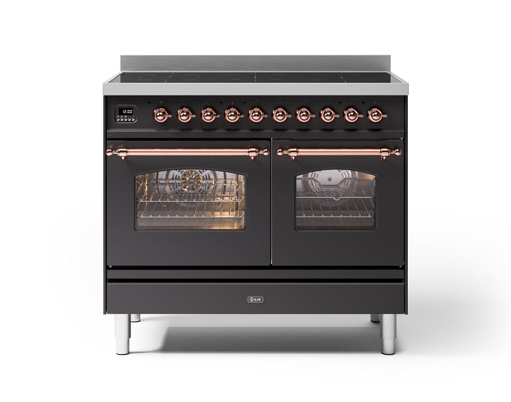 ILVE PD10N Nostalgie Cucina da accosto cm 100 configurabile - inox o colorato