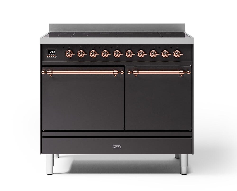 ILVE PD10N Nostalgie Cucina da accosto cm 100 configurabile - inox o colorato