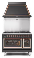 ILVE P12N Nostalgie Cucina da accosto cm 120 configurabile - inox o colorato