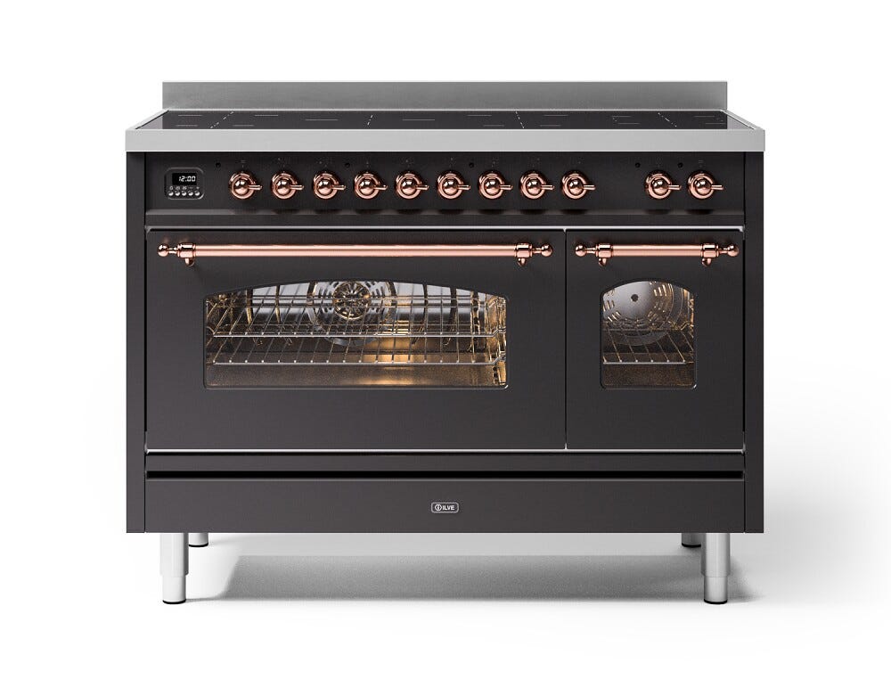 ILVE P12N Nostalgie Cucina da accosto cm 120 configurabile - inox o colorato