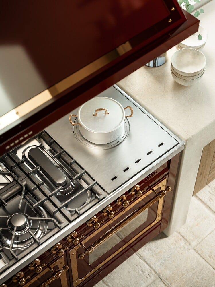 ILVE P15N Nostalgie Cucina da accosto cm 150 configurabile - inox o colorato