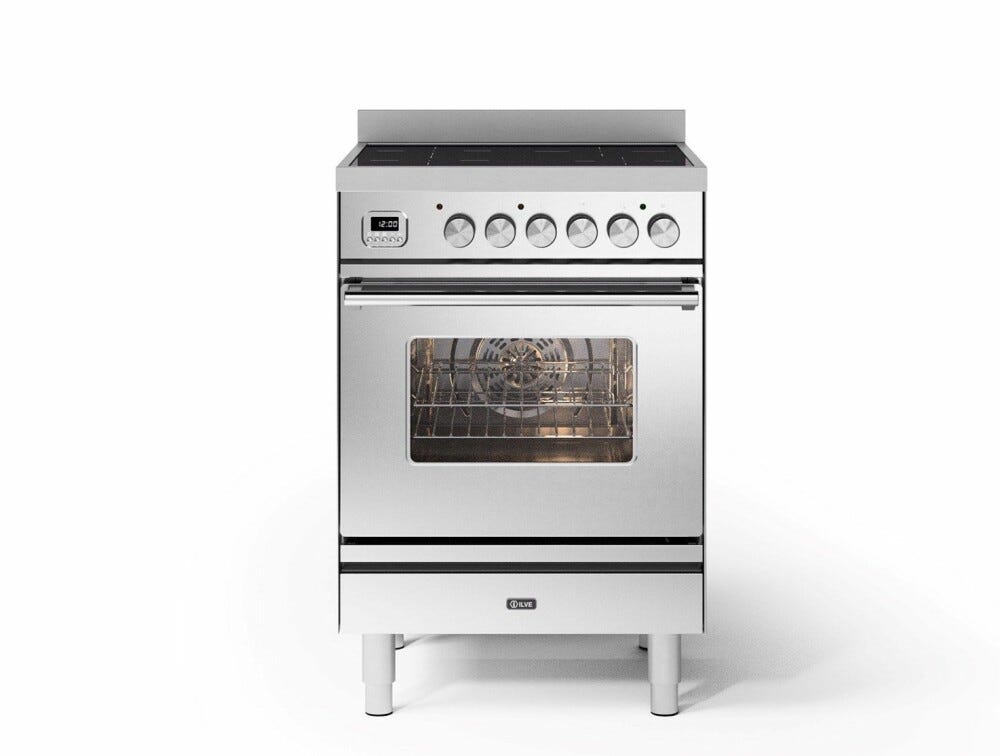 ILVE P06W Professional Plus Cucina da accosto cm 60 configurabile - inox o colorato