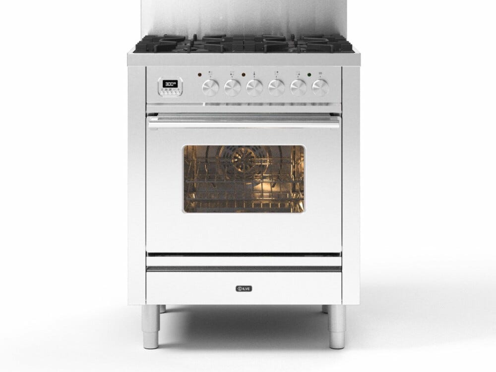 ILVE P07W Professional Plus Cucina da accosto cm 70 configurabile - inox o colorato