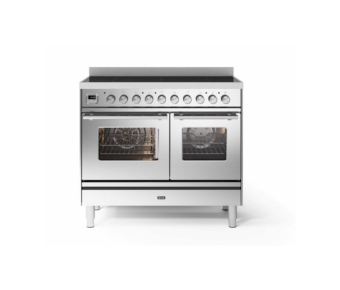 ILVE PD10W Professional Plus Cucina da accosto cm 100 configurabile - inox o colorato - doppio forno