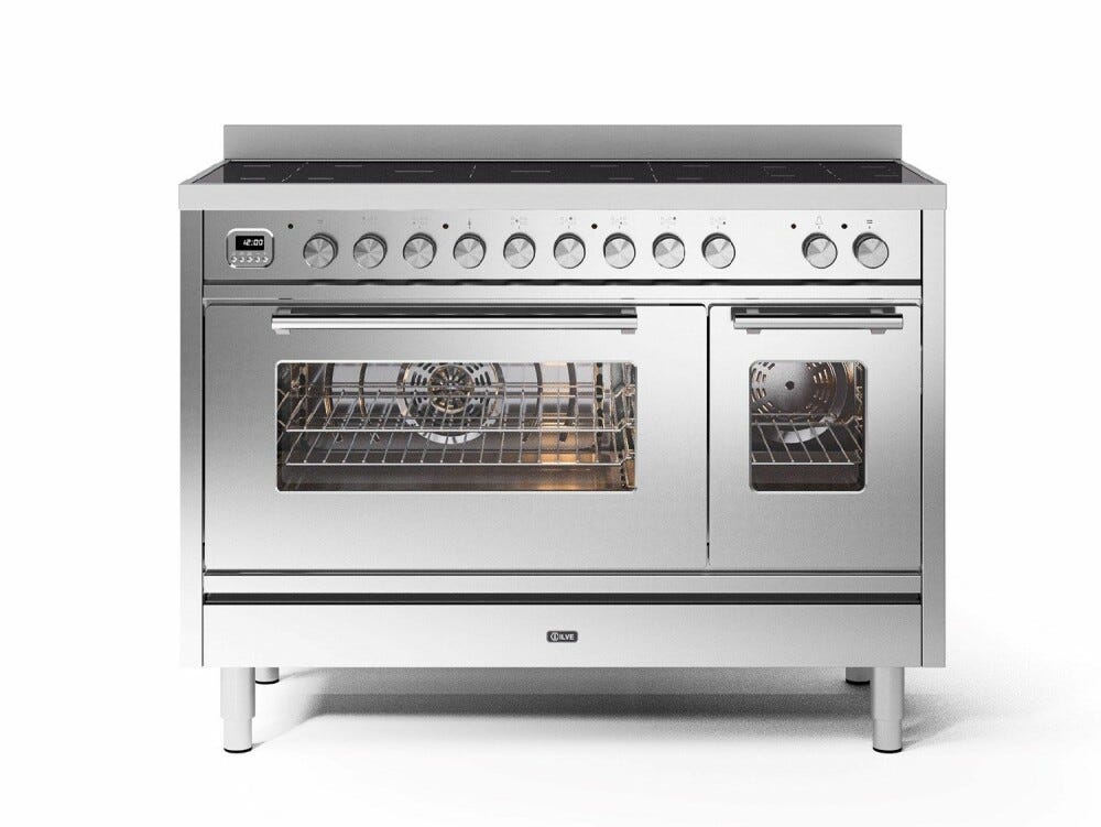 ILVE P12W Professional Plus Cucina da accosto cm 120 configurabile - inox o colorato