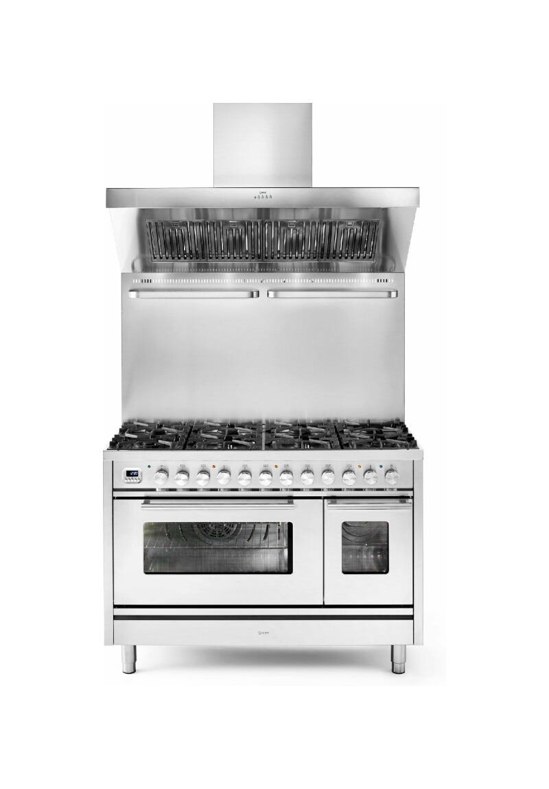ILVE P12W Professional Plus Cucina da accosto cm 120 configurabile - inox o colorato