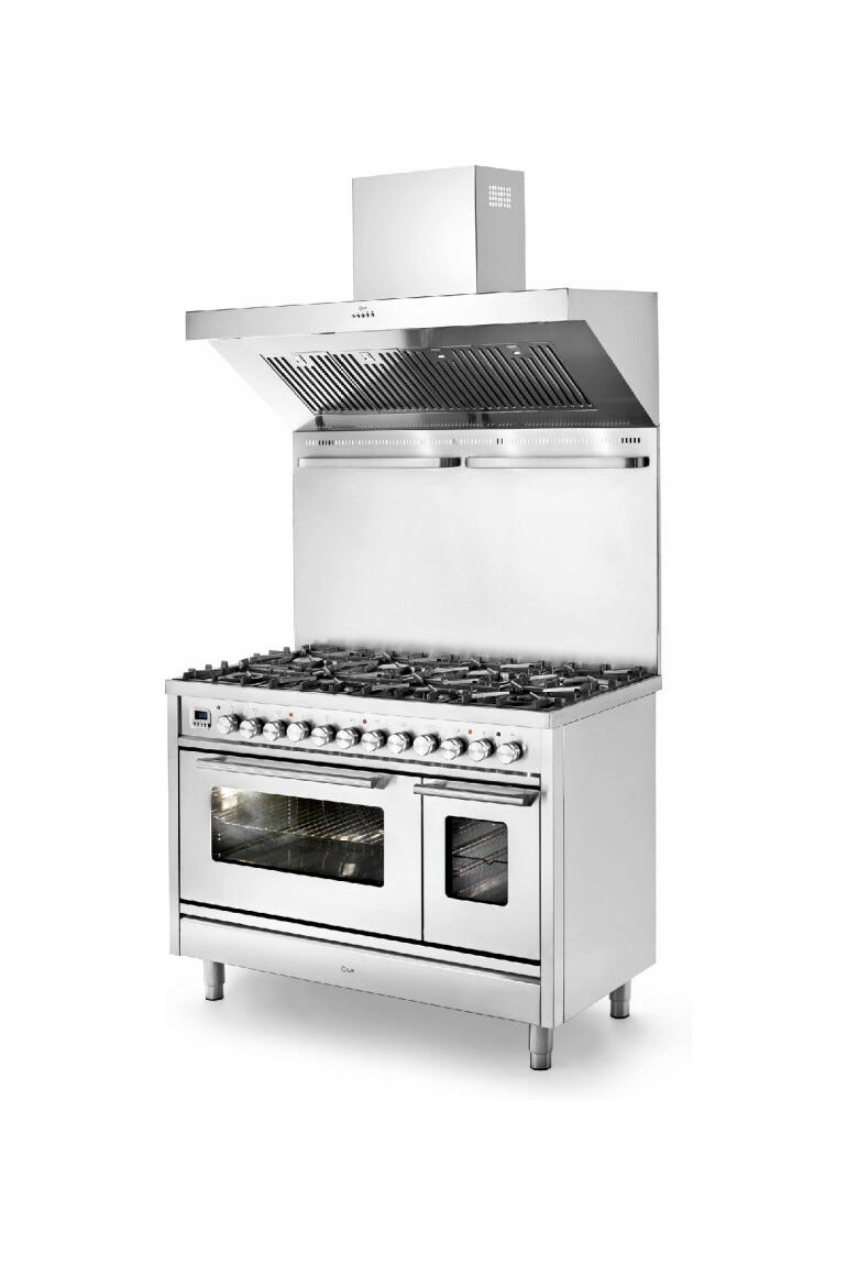 ILVE P12W Professional Plus Cucina da accosto cm 120 configurabile - inox o colorato