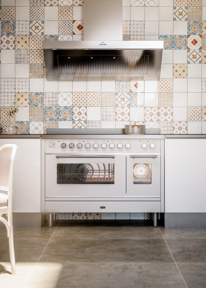 ILVE P12W Professional Plus Cucina da accosto cm 120 configurabile - inox o colorato