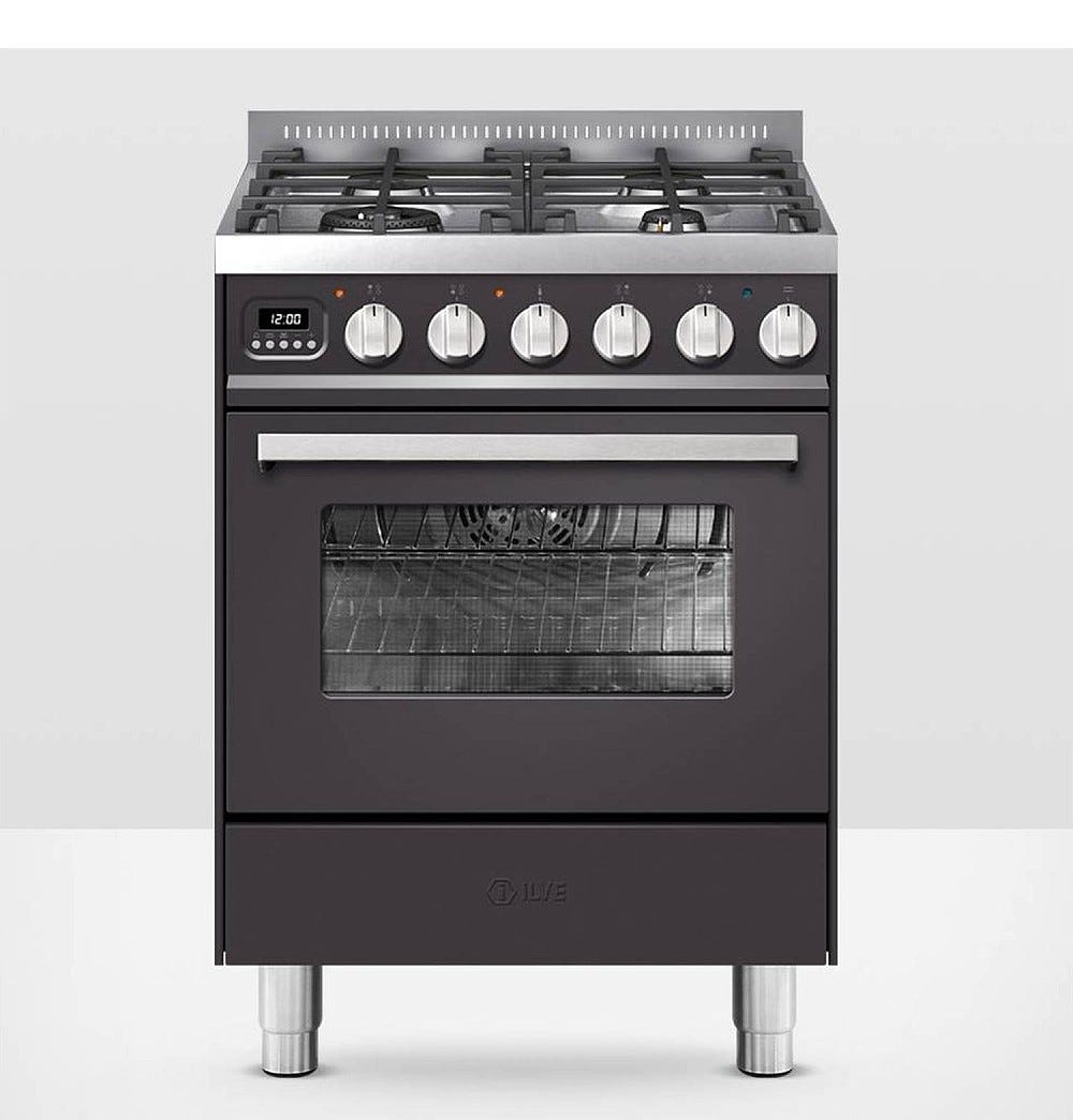ILVE L06 Pro Line Cucina da accosto cm 60 configurabile - inox o colorato