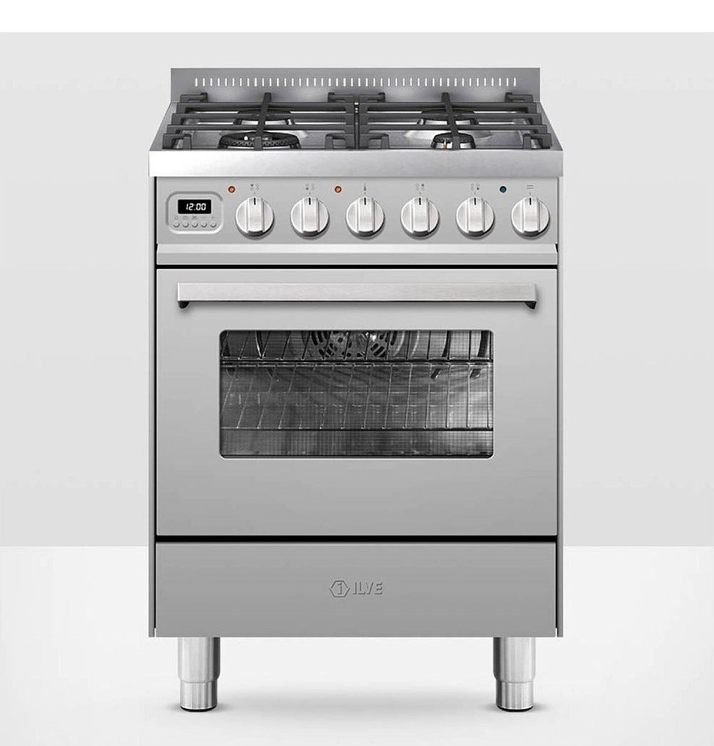 ILVE L06 Pro Line Cucina da accosto cm 60 configurabile - inox o colorato