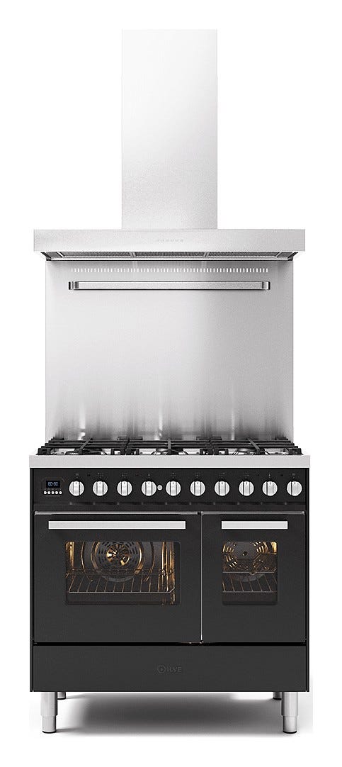 ILVE LD09 Pro Line Cucina da accosto cm 90 configurabile - inox o colorato