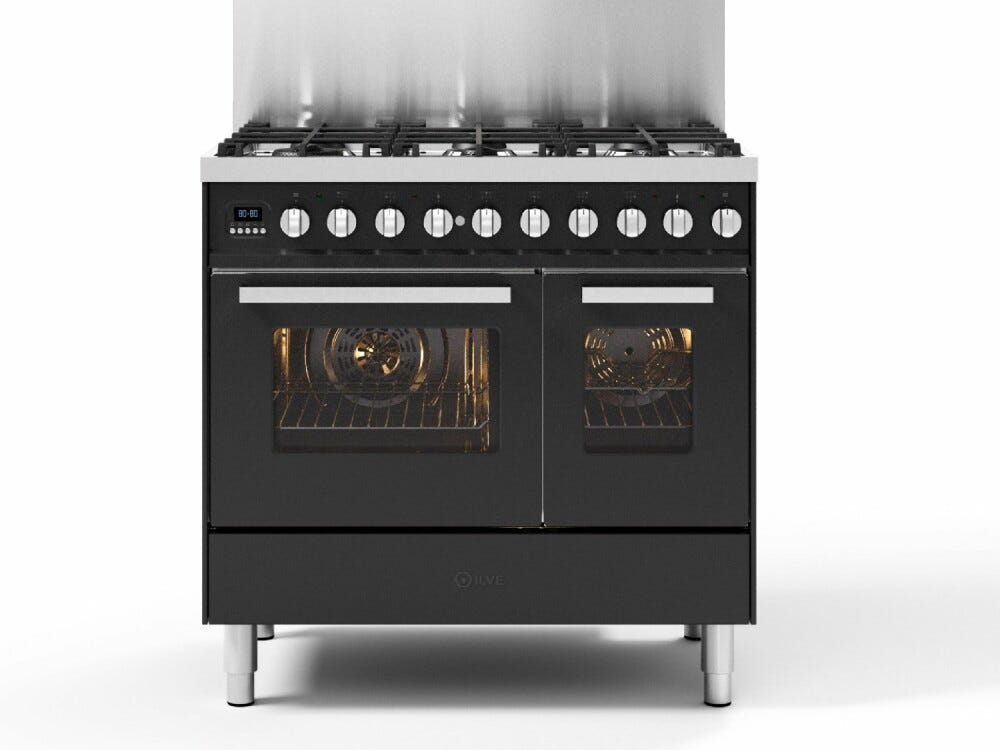 ILVE LD09 Pro Line Cucina da accosto cm 90 configurabile - inox o colorato