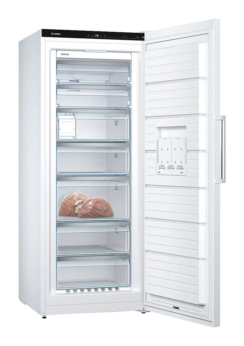 Bosch GSN54AWDV Congelatore verticale cm. 70 h. 176 327 l - bianco