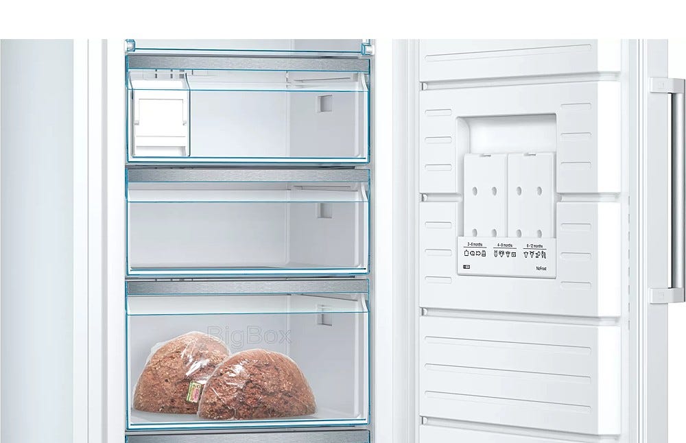 Bosch GSN54AWDV Congelatore verticale cm. 70 h. 176 327 l - bianco