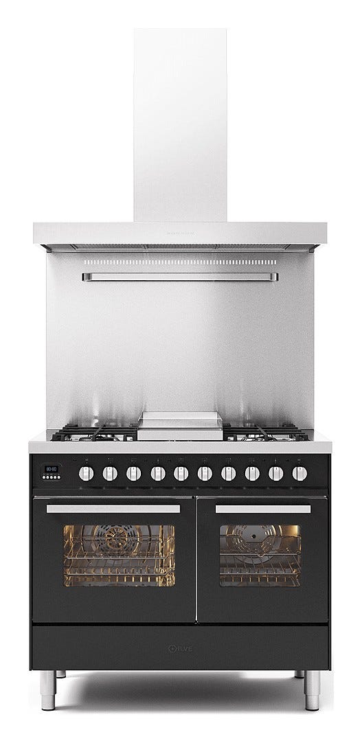 ILVE LD10 Pro Line Cucina da accosto cm 100 configurabile - inox o colorato