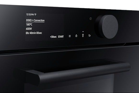 Samsung NQ50T8539BK Forno combinato a microonde cm. 60 h. 46 - nero onice