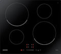 Samsung NZ64T3707AK Piano cottura a induzione 4 zone, Slide Touch, 7.0 kW, vetroceramica nero