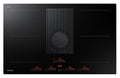 Samsung NZ84T9747VK Piano cottura a induzione cm. 80 con cappa integrata da 575 m3/h - vetroceramica nero