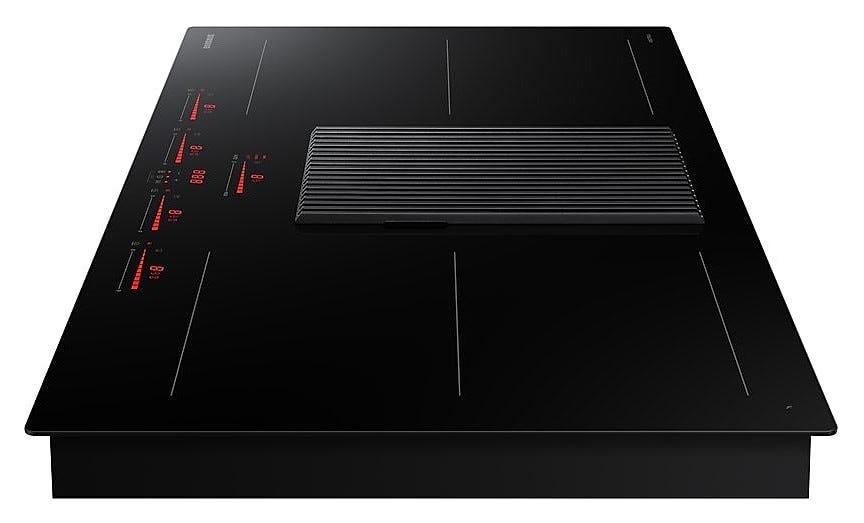 Samsung NZ84T9747VK Piano cottura a induzione cm. 80 con cappa integrata da 575 m3/h - vetroceramica nero