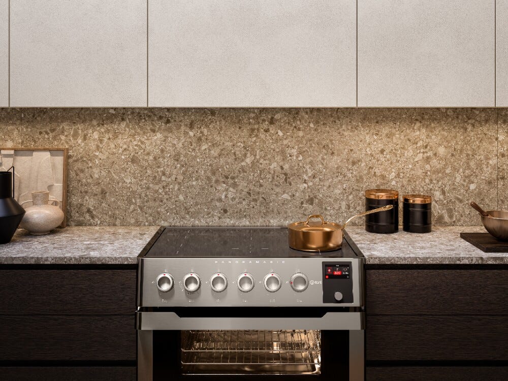 ILVE PM09 Panoramagic Cucina da accosto cm 90 configurabile - inox