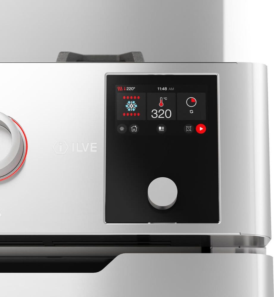 ILVE PM09 Panoramagic Cucina da accosto cm 90 configurabile - inox