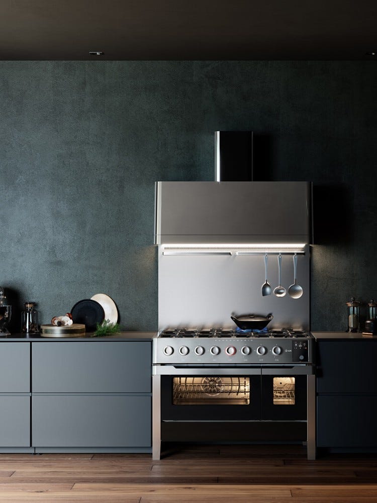 ILVE PM12 Panoramagic Cucina da accosto cm 120 configurabile - inox