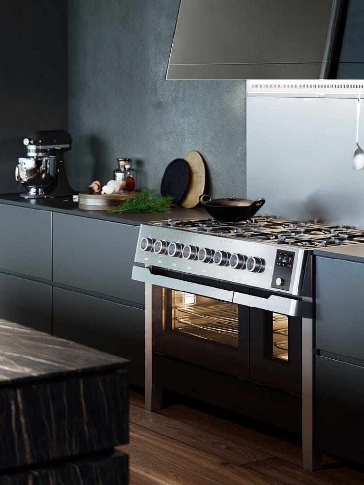 ILVE PM12 Panoramagic Cucina da accosto cm 120 configurabile - inox