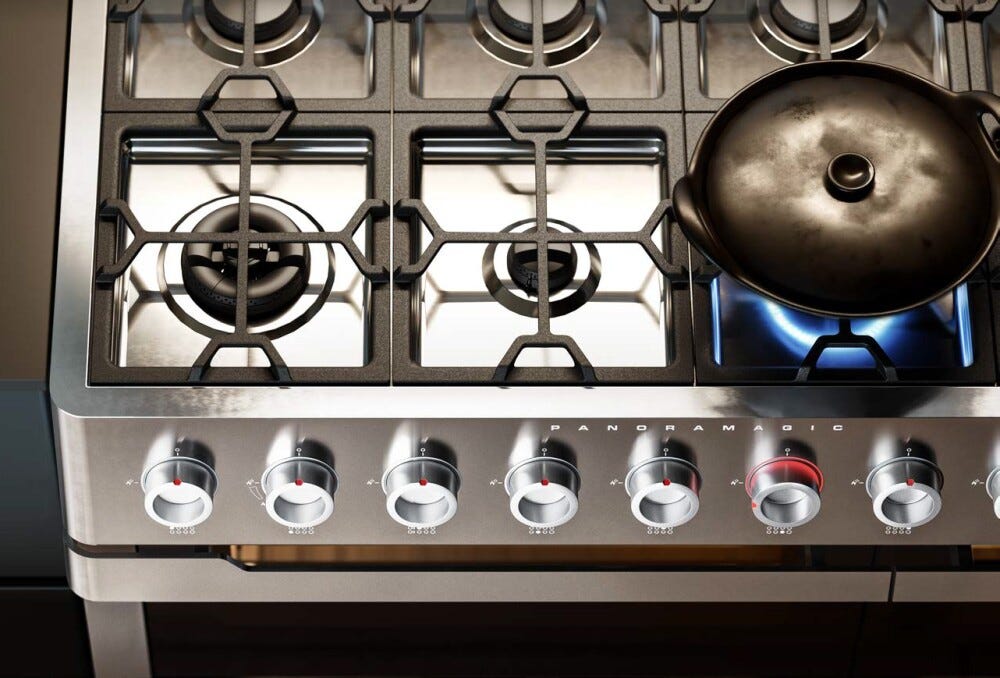 ILVE PM12 Panoramagic Cucina da accosto cm 120 configurabile - inox