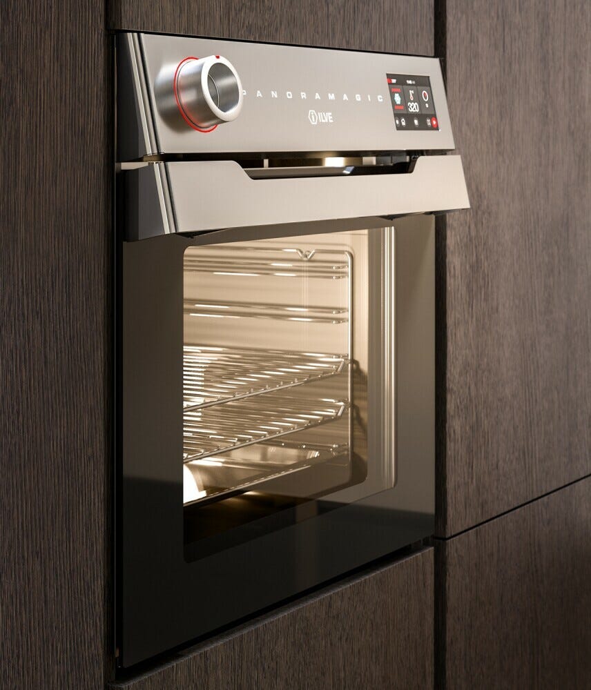 ILVE OV60PMT3 Panoramagic Forno elettrico multifunzione cm 60 - inox satinato