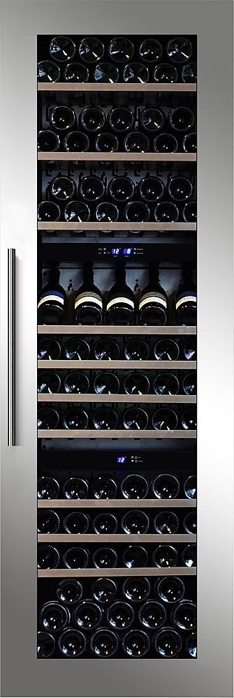 Dunavox -89.246TSS Soul-89 Cantina vino incasso cm. 59 - 89 bottiglie - inox