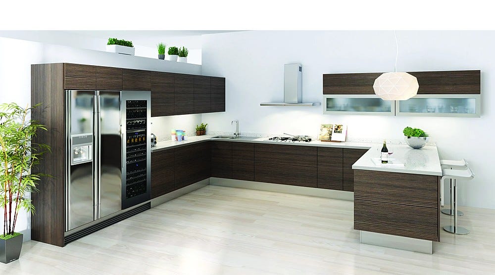 Dunavox -89.246TSS Soul-89 Cantina vino incasso cm. 59 - 89 bottiglie - inox