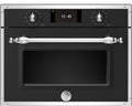 Bertazzoni F457HERVTNE Heritage Forno combinato a vapore 60x45 cm, 7 funzioni, 31 L, nero opaco