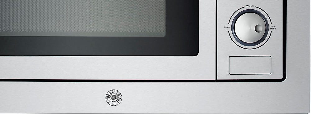 Bertazzoni F457PROMWSX Professional Forno microonde combinato 60x38 cm, 25 L, 7 funzioni, inox