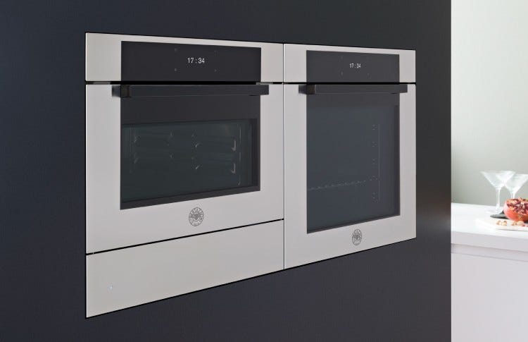 Bertazzoni F6011MODELX Modern Forno elettrico 60 cm – 76 L, 11 funzioni, Display LCD, inox
