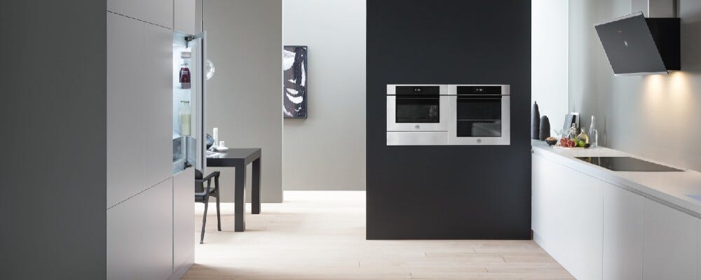 Bertazzoni F6011MODPLX Modern Forno elettrico 60 cm, 76 L, 11 funzioni, display LCD, pirolitico, inox