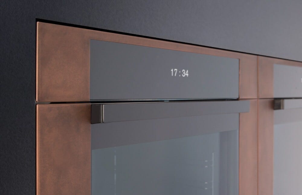 Bertazzoni F6011MODVTC Modern Forno elettrico 60 cm, 76 L, Total Steam, display TFT, 11 funzioni, rame