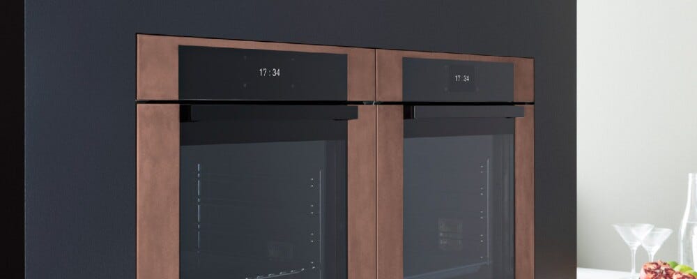 Bertazzoni F6011MODVTC Modern Forno elettrico 60 cm, 76 L, Total Steam, display TFT, 11 funzioni, rame