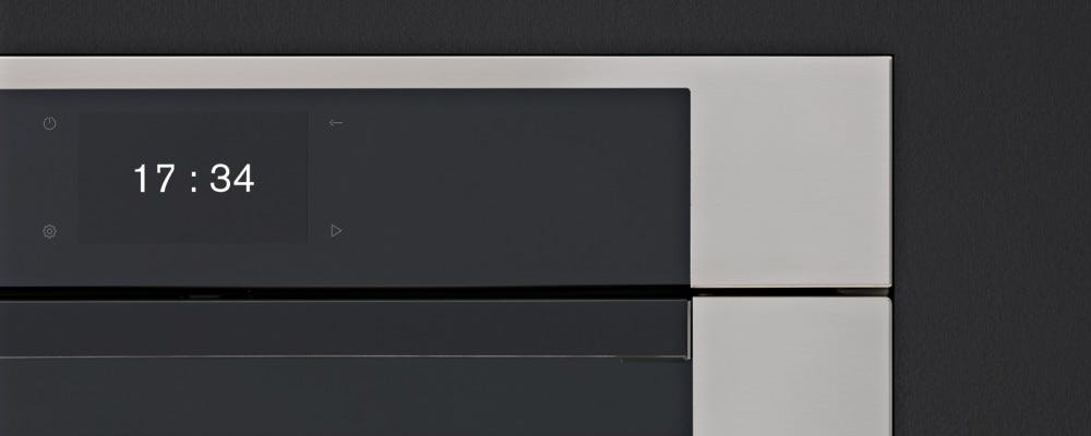 Bertazzoni F6011MODVTX Modern Forno elettrico 60 cm, 76 L, Total Steam, display TFT, 11 funzioni, inox