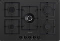 Plados Telma FLAT75 UG 70 Piano cottura cm. 75 x 51 - 4 fuochi + 1 tripla corona - Nero Matt