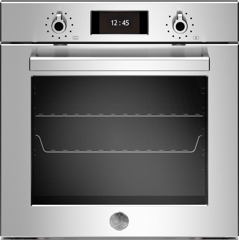 Bertazzoni F6011PROVPTX Professional Forno elettrico 60 cm, 76 L, Total Steam, pirolitico, 11 funzioni, inox