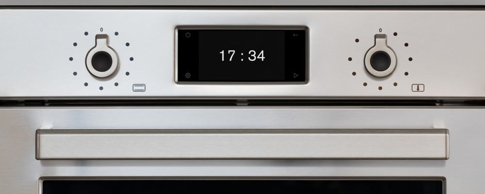 Bertazzoni F6011PROVPTX Professional Forno elettrico 60 cm, 76 L, Total Steam, pirolitico, 11 funzioni, inox