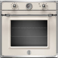 Bertazzoni F609HEREKTAX Heritage Forno da incasso 60 cm – 76 L, 9 funzioni, grill a infrarossi, avorio / inox