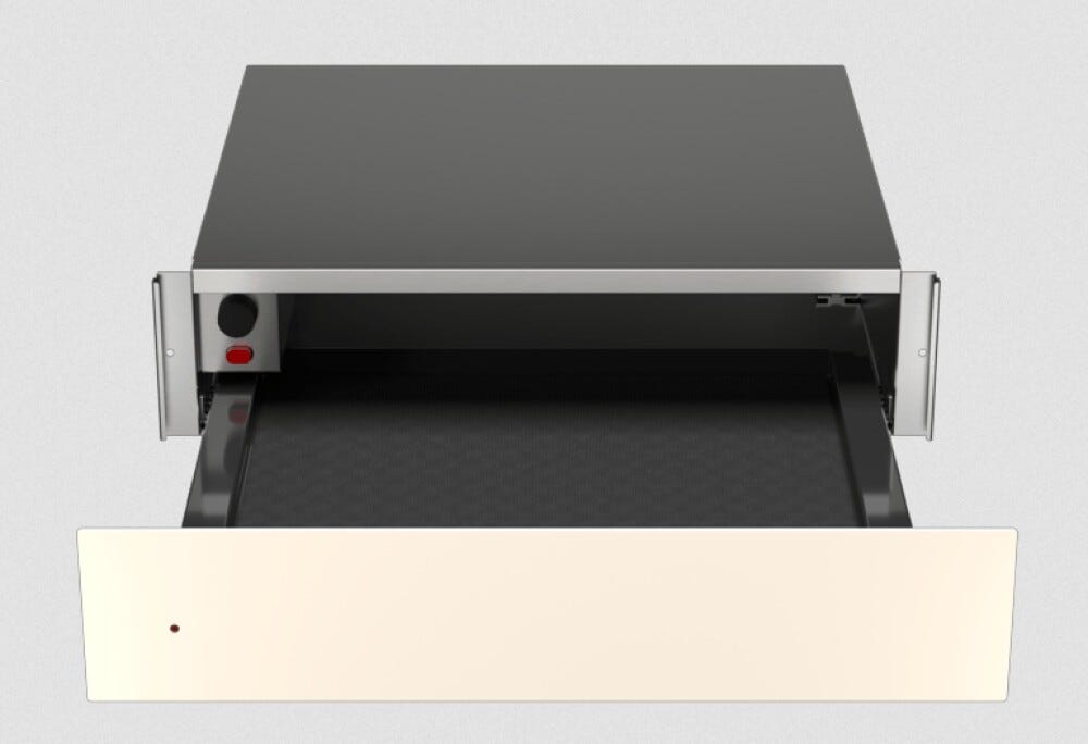 Bertazzoni WD60HERA Heritage Cassetto scaldavivande 60 x 15 cm, capacità 25 kg, avorio