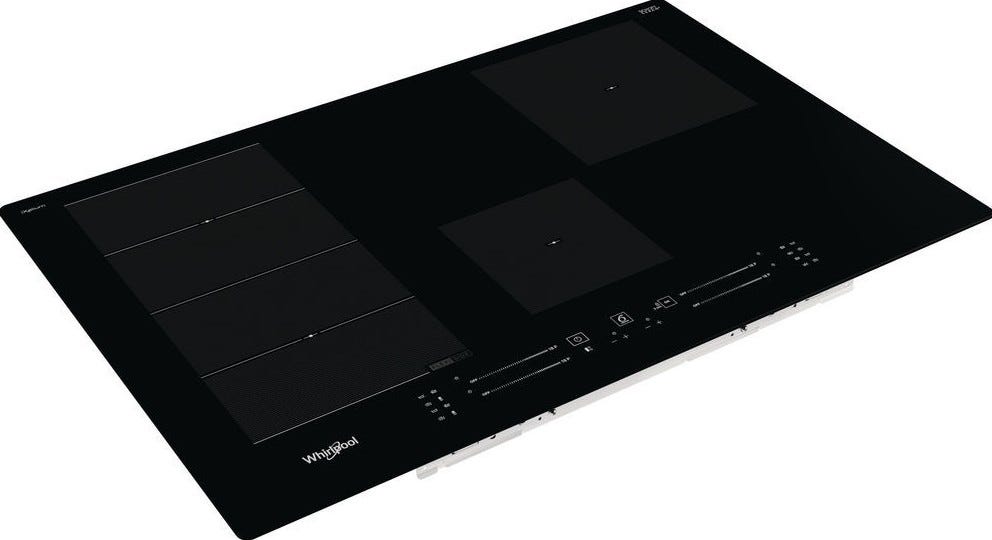 Whirlpool WFS0377NEIXL Piano cottura induzione cm. 77 - vetroceramica nero