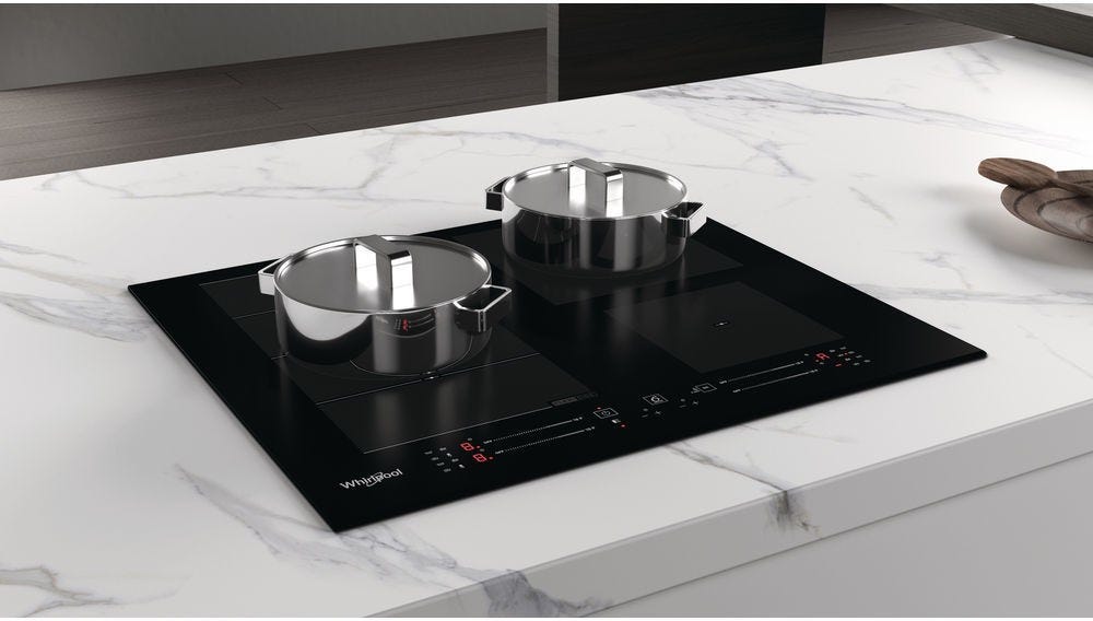 Whirlpool WFS4160BF Piano cottura induzione cm. 59 - vetroceramica nero