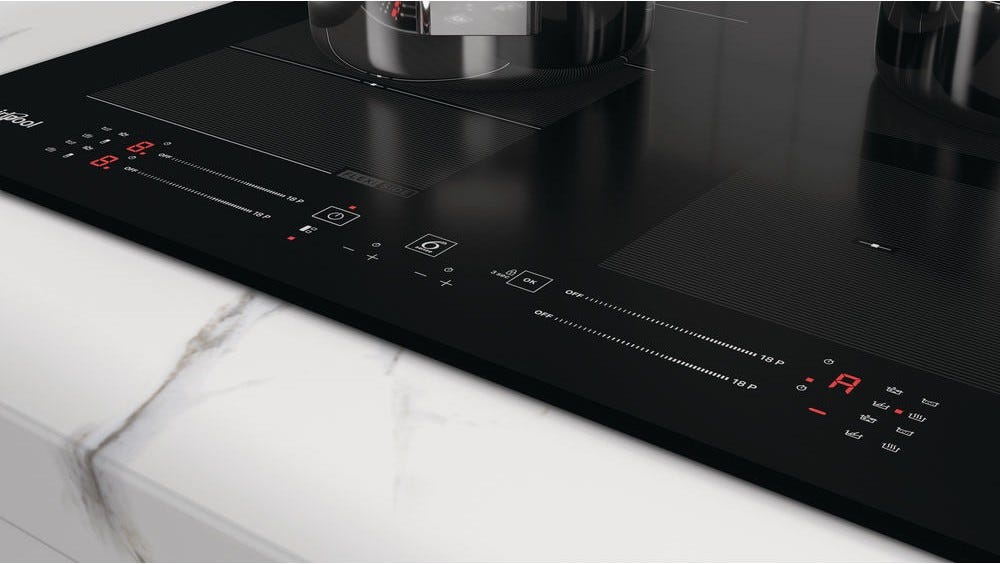 Whirlpool WFS4160BF Piano cottura induzione cm. 59 - vetroceramica nero