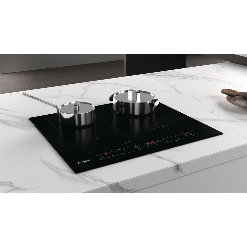 Whirlpool WLB1160BF Piano cottura induzione cm. 59 - vetroceramica nero