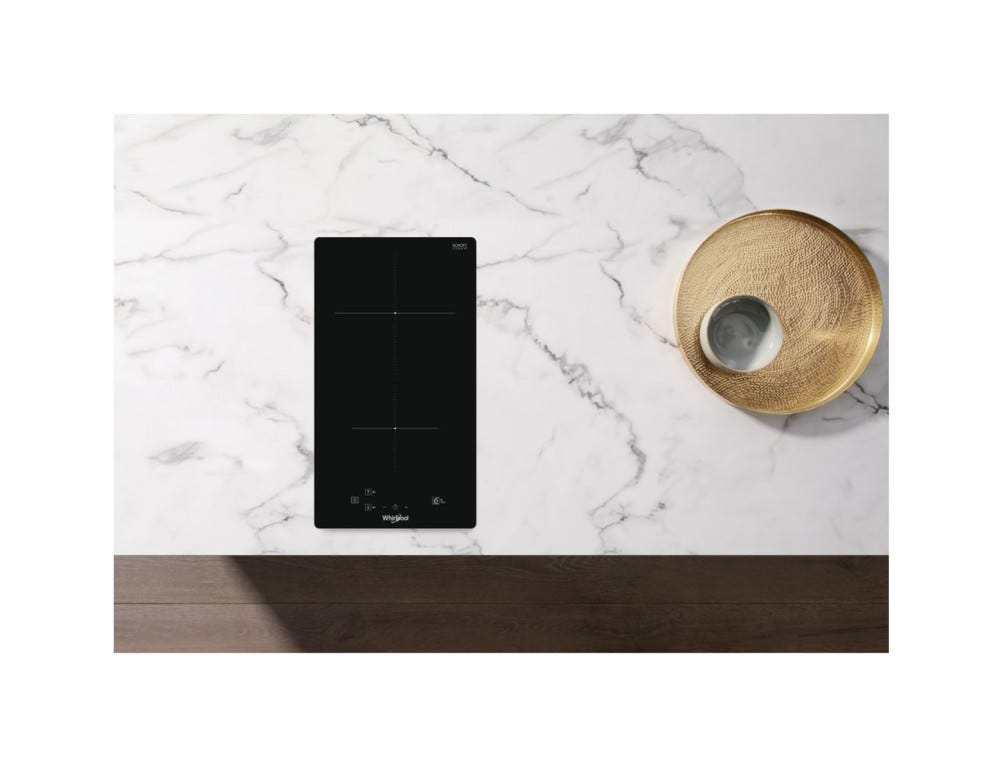 Whirlpool WSQ0530NE Piano cottura induzione cm. 29 - vetroceramica nero