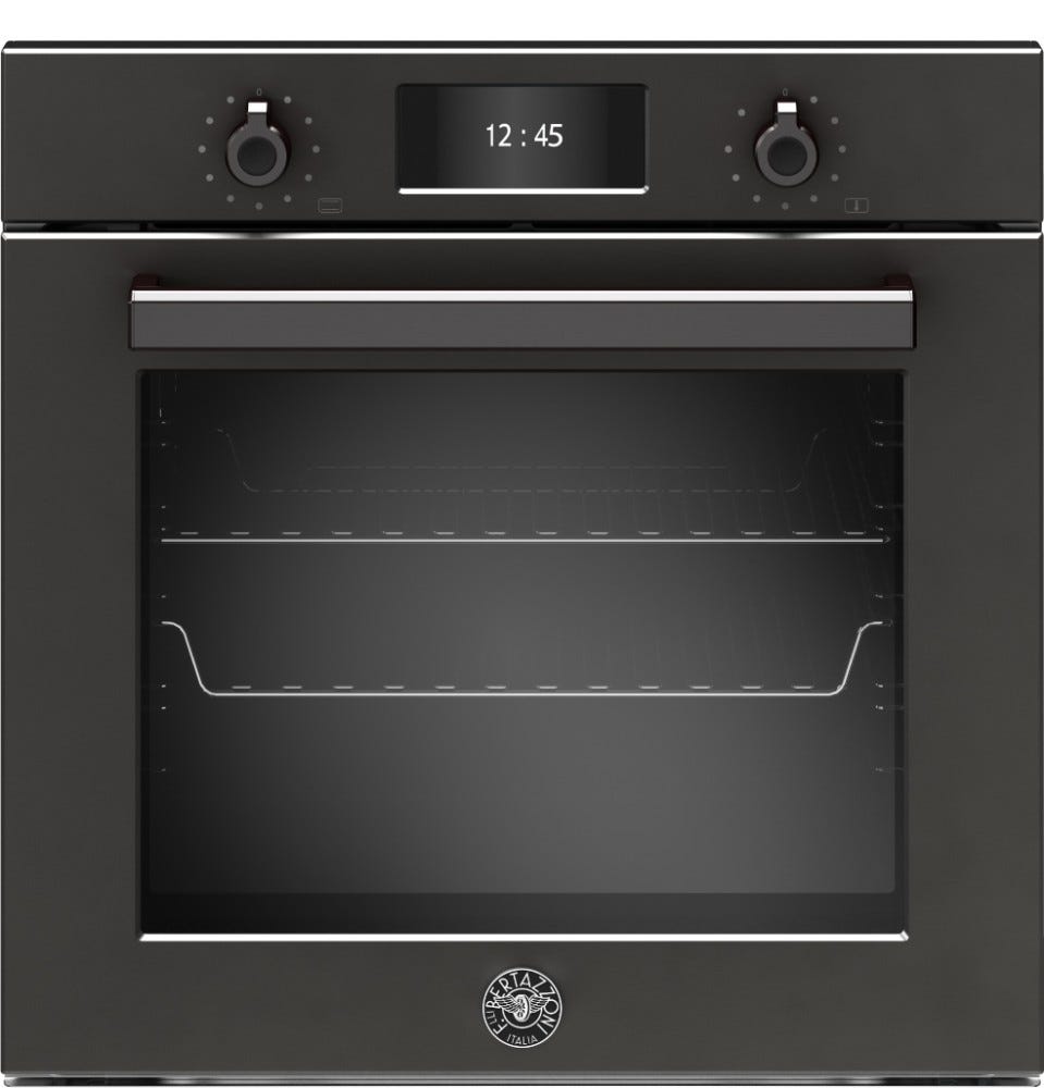 Bertazzoni F6011PROVPTN Professional Forno elettrico 60 cm, 76 L, vapore totale, pirolitico, carbonio